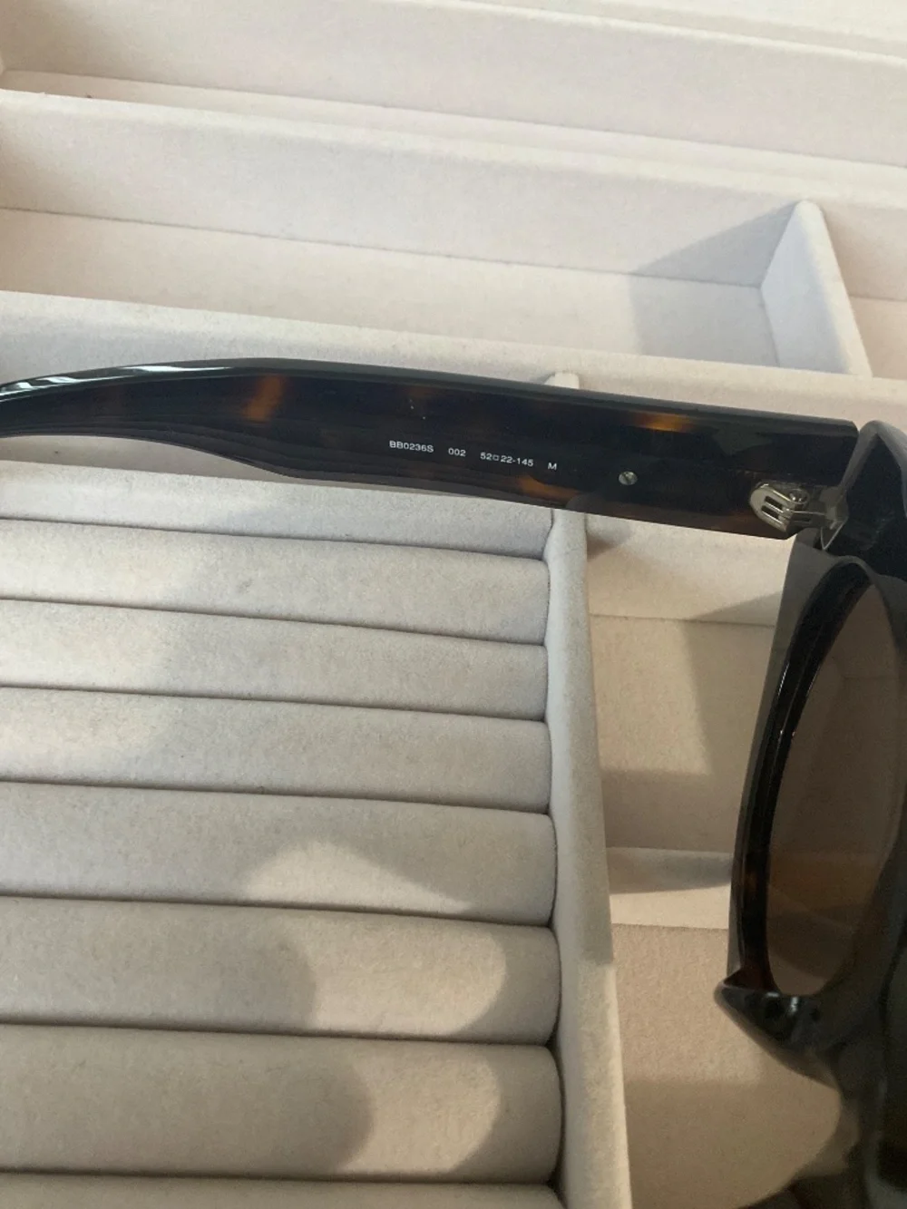 Balenciaga BB0236S Havana/Brown (002) Sunglasses